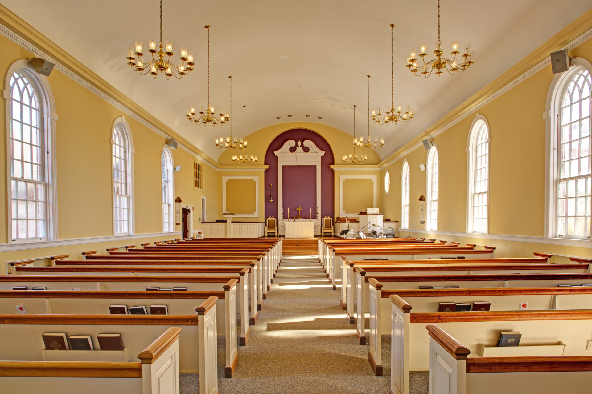 <div class='container'>All Saints Evangelical Lutheran Church</div>