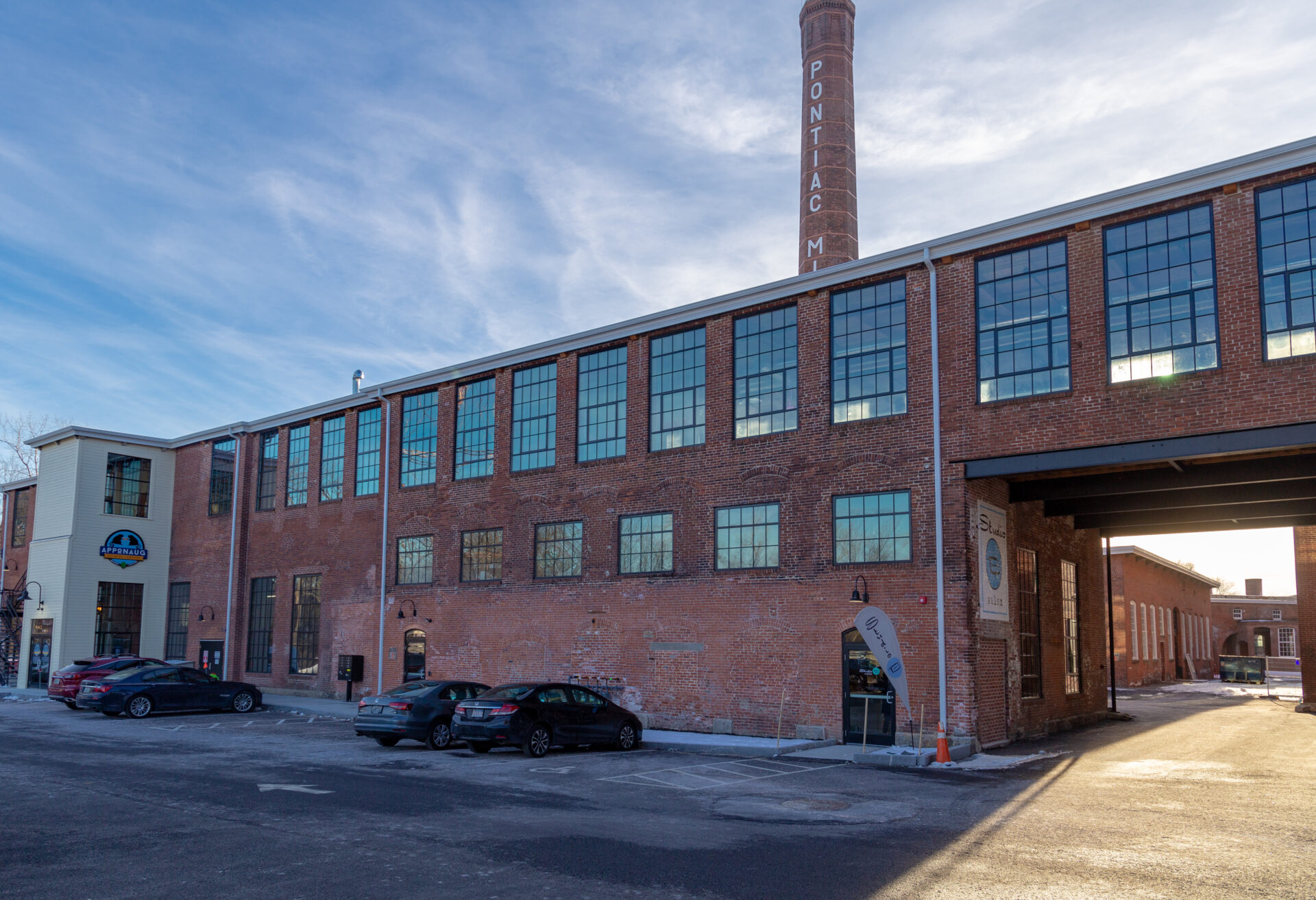 <div class='container'>Pontiac Mills Commercial Space</div>